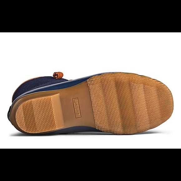 Sperry Women's Saltwater Wool Embossed Duck Boot - Picture 6 of 10